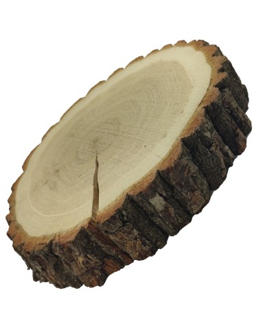 Plaster Dębu 30-35 cm/ gr. 6 cm/ Szlifowany z Korą - product 2