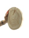 Okorowany Plaster Modrzewia 15-20 cm/ gr. 2,5 cm/ Szlifowany