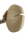 Okorowany Plaster Modrzewia 20-25 cm/ gr. 2,5 cm/ Szlifowany