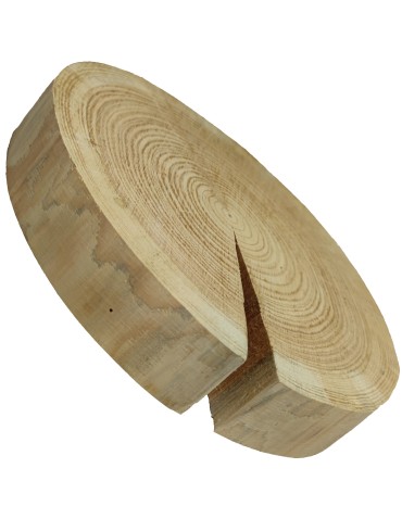 Okorowany Plaster Modrzewia 20-25 cm/ gr. 4 cm/ Szlifowany - product 2