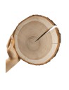 Plaster Czeremchy 15-20 cm/ gr. 3 cm/ Szlifowany z Korą