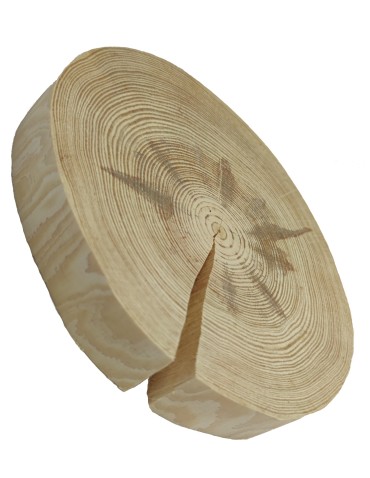 Okorowany Plaster Sosny 25-30 cm/ gr. 3,5 cm/ Szlifowany - produkt 2