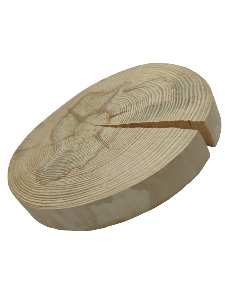 Plastry Okrągłe - Okorowany Plaster Sosny 25-30 cm/ gr. 3,5 cm/ Szlifowany - produkt b2b.wamar.biz 3