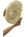 Okorowany Plaster Sosny 35-40 cm/ gr. 5 cm/ Szlifowany