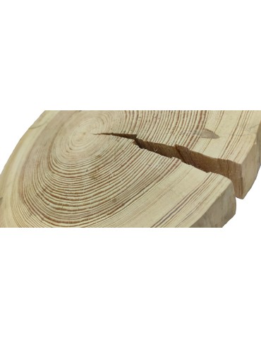 Plastry Okrągłe - Okorowany Plaster Sosny 35-40 cm/ gr. 6 cm/ Szlifowany - produkt 3