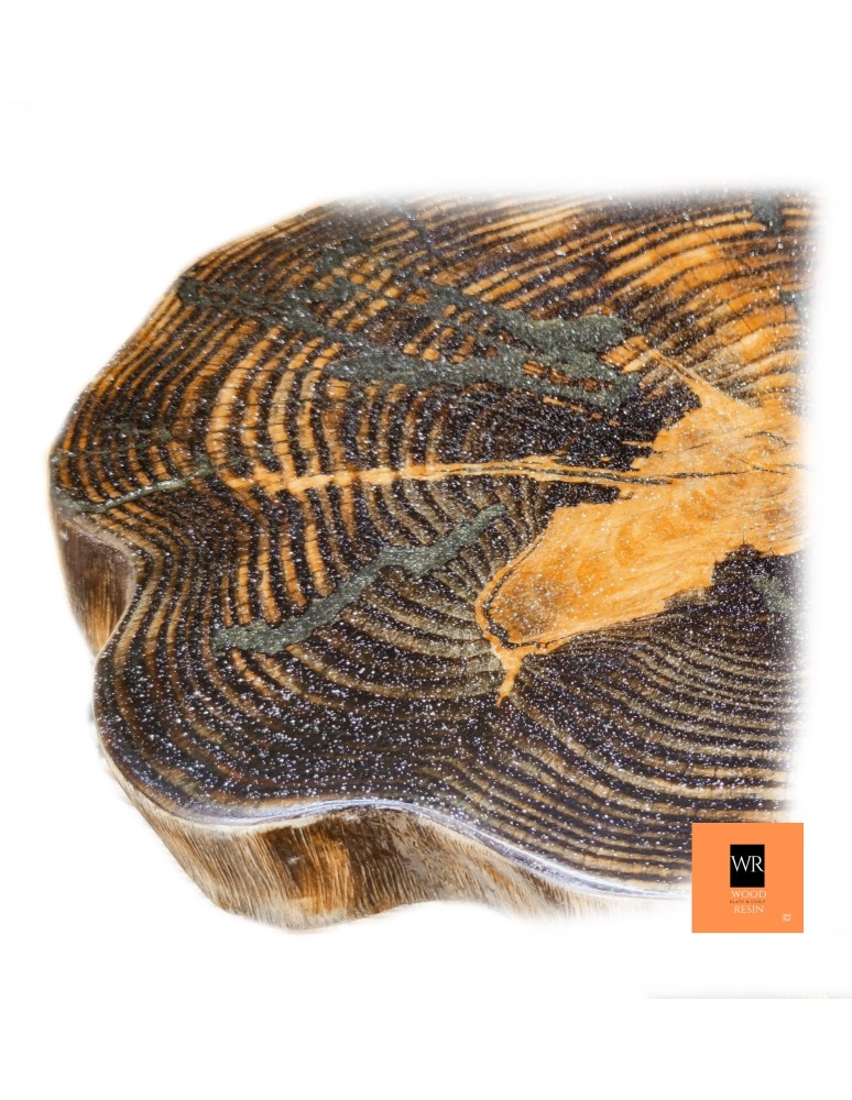 Plastry Drewna - Stół żywiczny Graphite Streams 035019 - nogi 43 cm - product b2b.wamar.biz 5