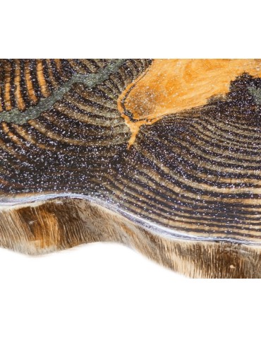 Plastry Drewna - Stół żywiczny Graphite Streams 035019 - nogi 43 cm - product 6