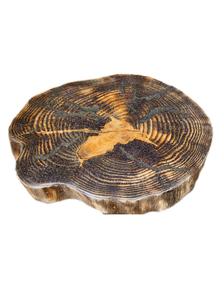 Plastry Drewna - Stół żywiczny Graphite Streams 035019 - nogi 43 cm - product b2b.wamar.biz 4