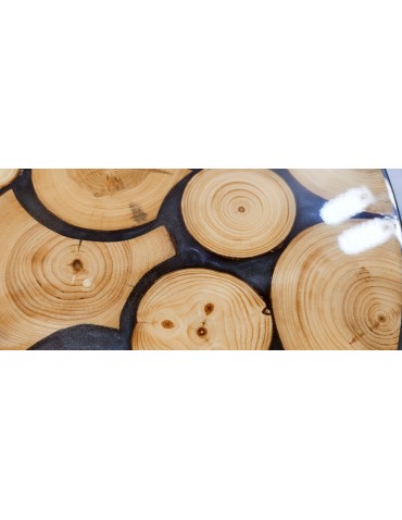 Plastry Drewna - Blat żywiczny Heart of Darkness Unikat 071707 - produkt 5