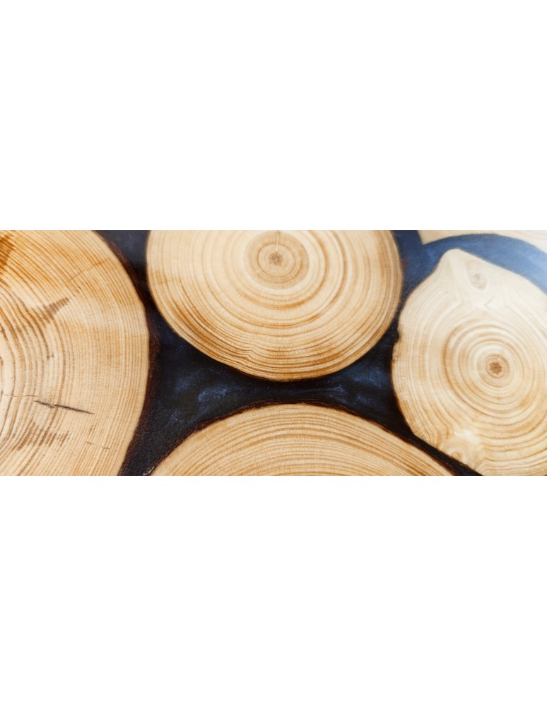 Plastry Drewna - Blat żywiczny Heart of Darkness Unikat 071707 - produkt b2b.wamar.biz 7