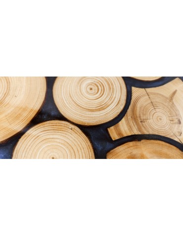 Plastry Drewna - Stół żywiczny Heart of Darkness 071707 - nogi 40 cm - produkt 10