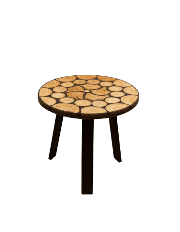 Stół żywiczny Heart of Darkness 071707 - nogi 40 cm