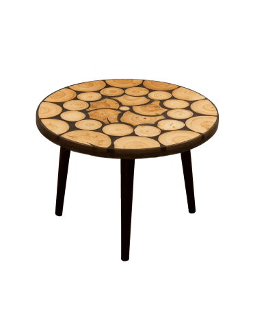 Stół żywiczny Heart of Darkness 071707 - nogi 35 cm