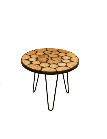 Stół żywiczny Heart of Darkness 071707 - nogi 43 cm