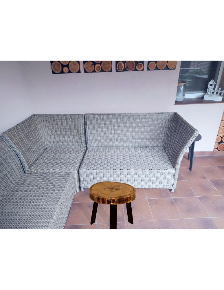 Plastry Drewna - Stół żywiczny Smoke and Owl Unikat 084634 - nogi 40 cm - produkt b2b.wamar.biz 3