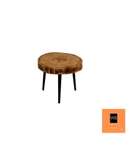 Stół żywiczny Smoke and Owl Unikat 084634 - nogi 35 cm - product 2