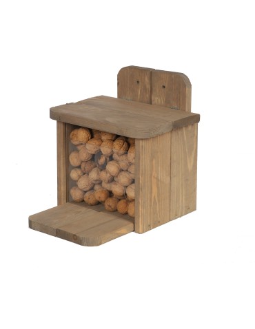 Karmniki i domki - Drewniany karmnik dla wiewiórek - Brązowy - product 8