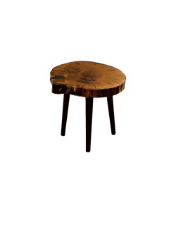 Stół żywiczny Heather Pearl Unikat 090305 - nogi 35 cm