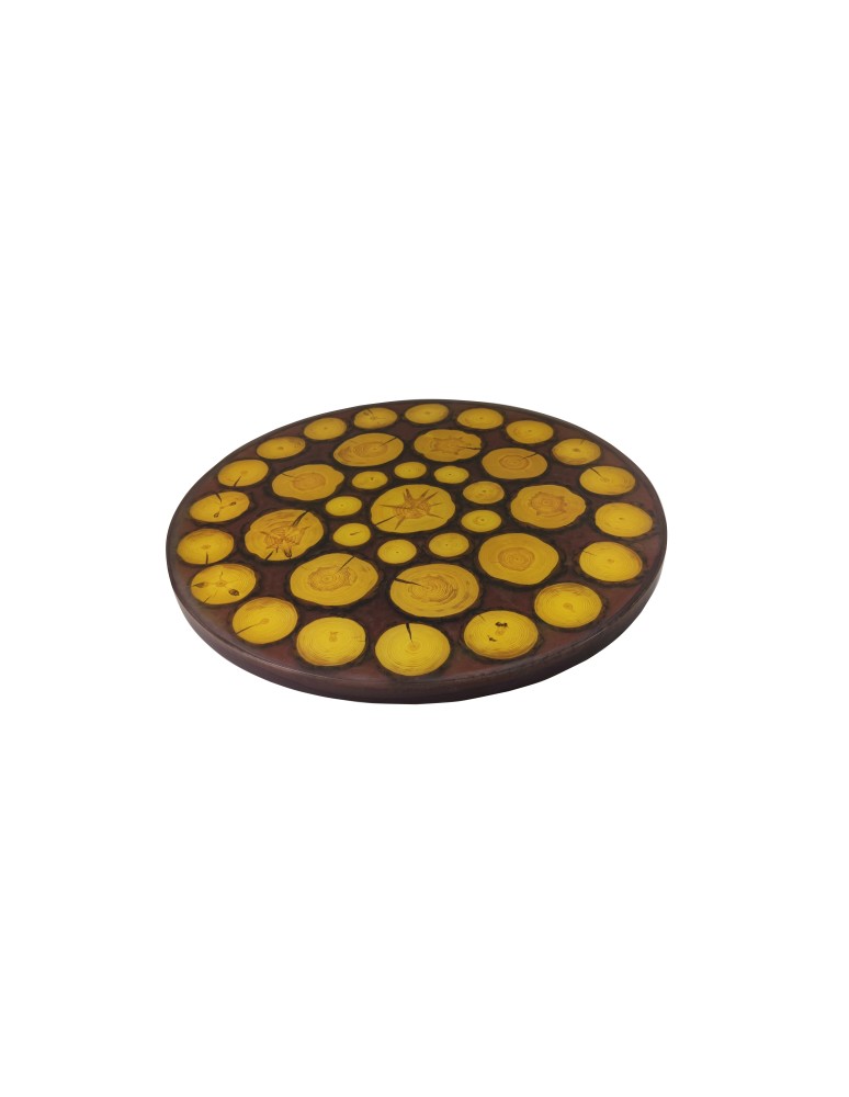 Plastry Drewna - Blat żywiczny Chocolate Plum Unikat 093946 - product b2b.wamar.biz 1