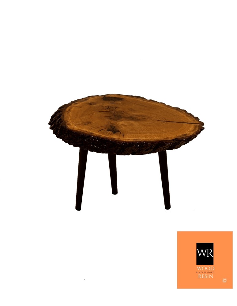 Plastry Drewna - Stół żywiczny Mr. Oak Unikat 111255 - nogi 35 cm - product b2b.wamar.biz 2