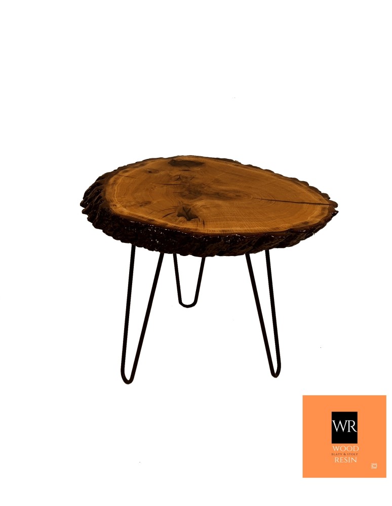 Plastry Drewna - Stół żywiczny Mr. Oak Unikat 111255 - nogi 43 cm - product b2b.wamar.biz 2