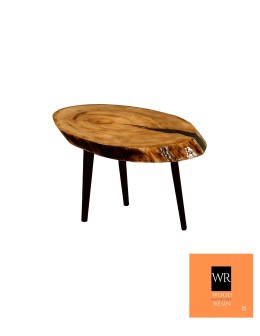 Stół żywiczny Sea Lion Unikat 113931 - nogi 35 cm