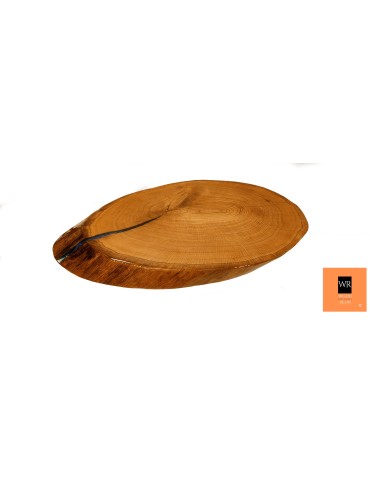 Plastry Drewna - Stół żywiczny Pearl Fisherman Unikat 120449 - nogi 40 cm - product 4