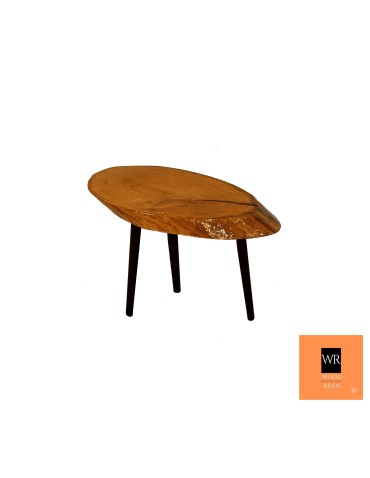 Stół żywiczny Pearl Fisherman Unikat 120449 - nogi 35 cm - produkt 2