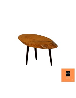 Stół żywiczny Pearl Fisherman Unikat 120449 - nogi 35 cm - product 2