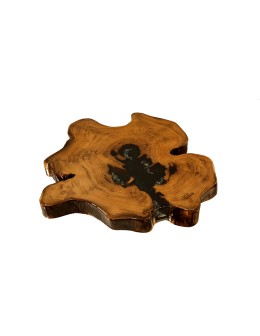 Blat żywiczny Irregular Black Unikat 121057