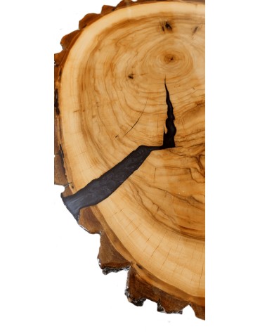 Plastry Drewna - Stół żywiczny Graphite Canyon Unikat 123406 - nogi 40 cm - produkt 4