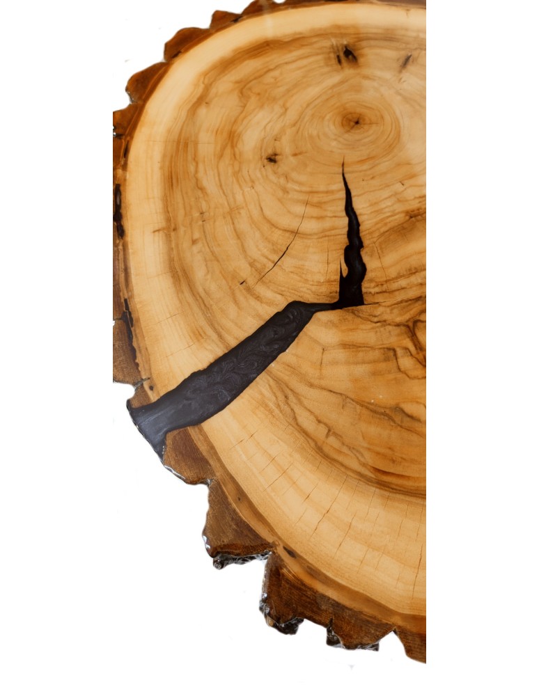 Plastry Drewna - Stół żywiczny Graphite Canyon Unikat 123406 - nogi 40 cm - produkt b2b.wamar.biz 4