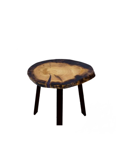 Stół żywiczny Amethyst Pearl Unikat 125253 - nogi 40 cm