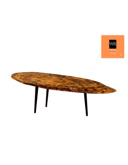 Stół żywiczny African Savannah! Unikat 131045 - nogi 35 cm - product 2