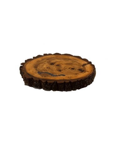 Stół żywiczny The Blue Earthworm! Unikat 131100 - nogi 40 cm - produkt 2