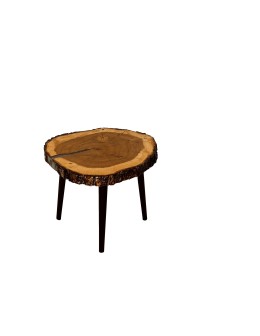 Stół żywiczny Ash Story Unikat 141402 - nogi 35 cm