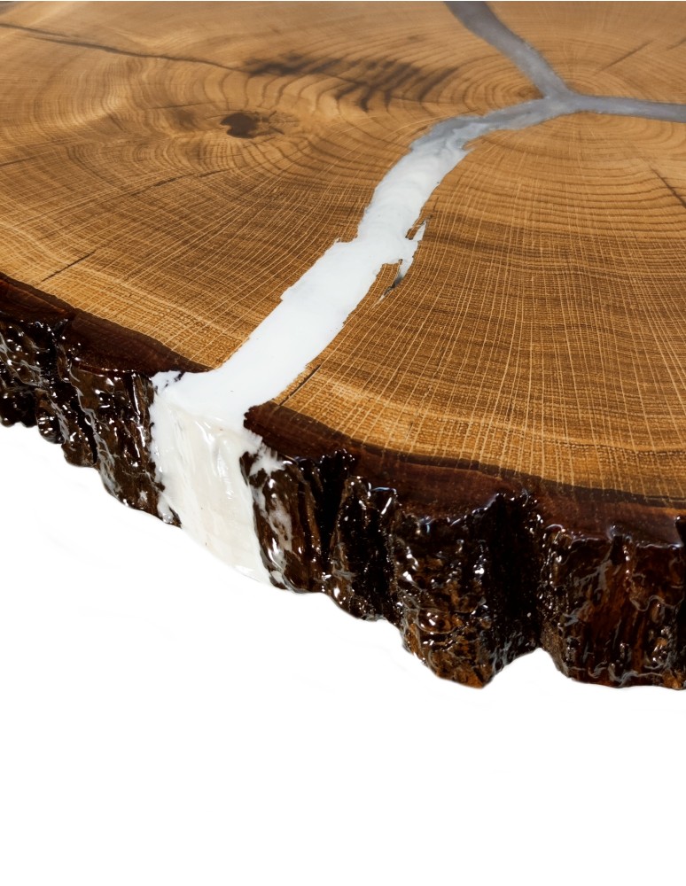 Plastry Drewna - Stół żywiczny Three Armed Sign Unikat 142237 - nogi 50 cm - product b2b.wamar.biz 6