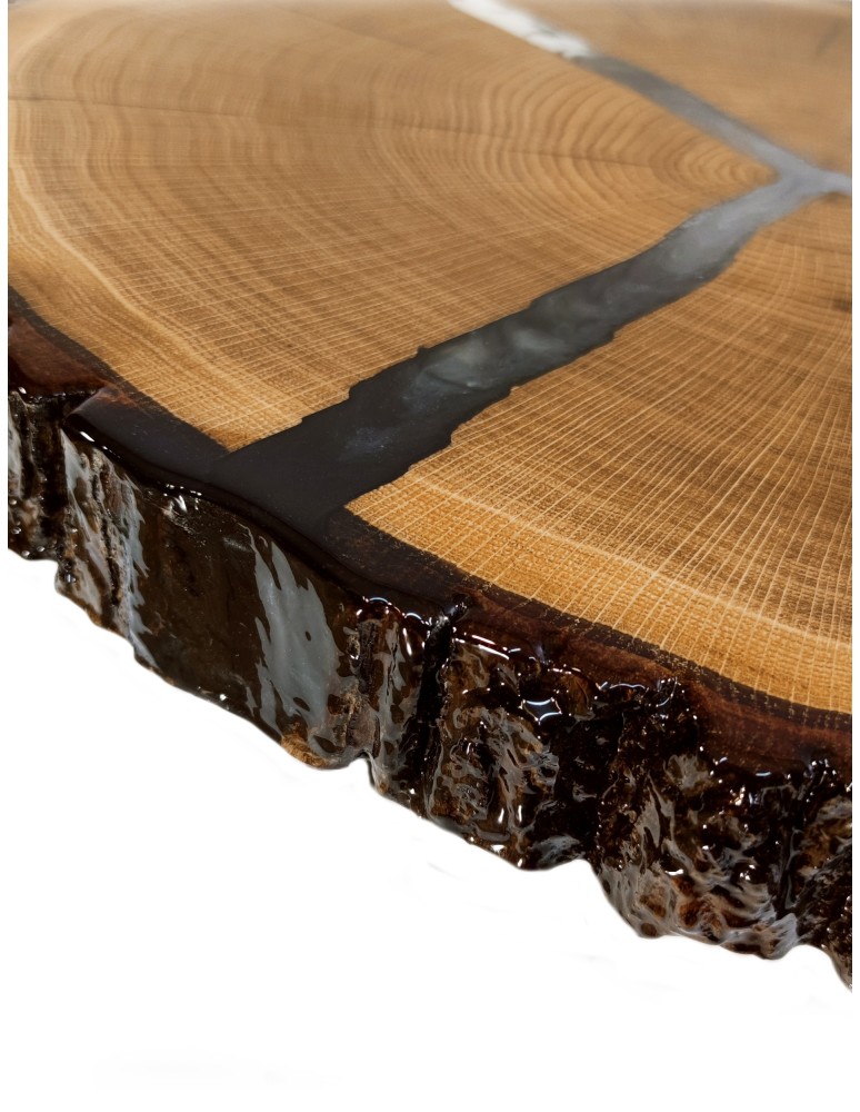 Plastry Drewna - Stół żywiczny Three Armed Sign Unikat 142237 - nogi 50 cm - product b2b.wamar.biz 8