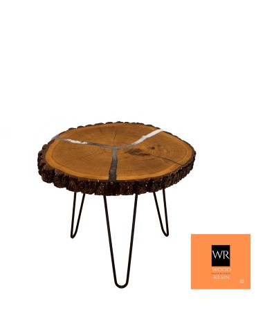 Stół żywiczny Three Armed Sign Unikat 142237 - nogi 43 cm - product 2