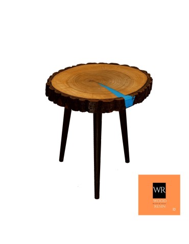 Stół żywiczny Greek Canyon Unikat 151520 - nogi 35 cm - produkt 2