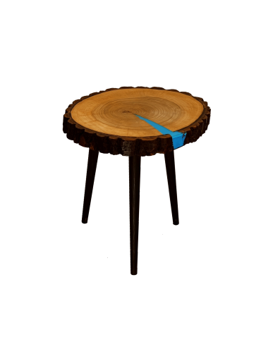 Stół żywiczny Greek Canyon Unikat 151520 - nogi 35 cm