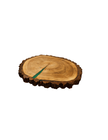 Plastry Drewna - Stół żywiczny Isthmus of Corinth Unikat 152002 - nogi 40 cm - product 3