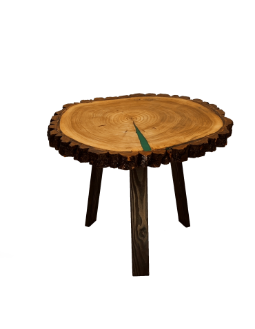 Stół żywiczny Isthmus of Corinth Unikat 152002 - nogi 40 cm