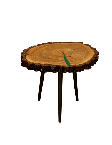 Stół żywiczny Isthmus of Corinth Unikat 152002 - nogi 35 cm