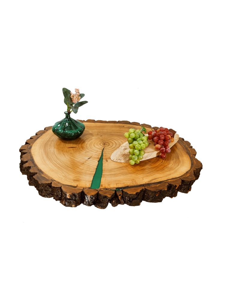 Plastry Drewna - Stół żywiczny Isthmus of Corinth Unikat 152002 - nogi 43 cm - produkt b2b.wamar.biz 5