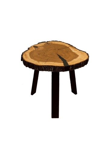 Stół żywiczny Ash Angel Unikat 152616 - nogi 40 cm