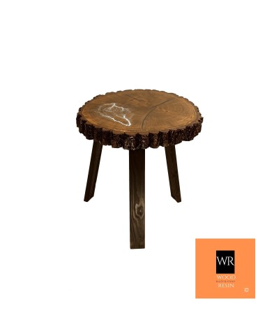 Stół żywiczny Night Lightning Unikat 155133 - nogi 50 cm - product 2