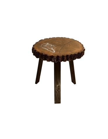 Stół żywiczny Night Lightning Unikat 155133 - nogi 50 cm