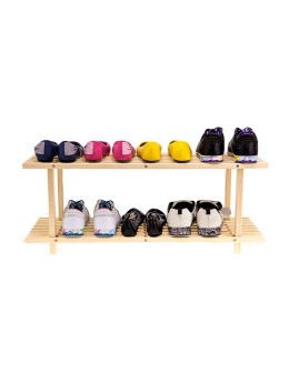 Drewniany Stojak na Buty RBO–2 Naturalny - product 2