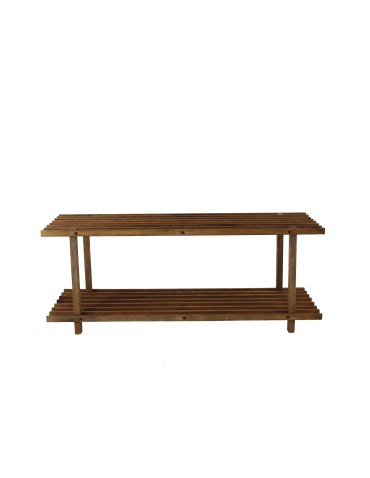 Drewniany Stojak na Buty RBO–2 Brązowy - produkt 2